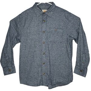 Field & Stream Shirt Mens Size M Button-Up Heavy Cotton